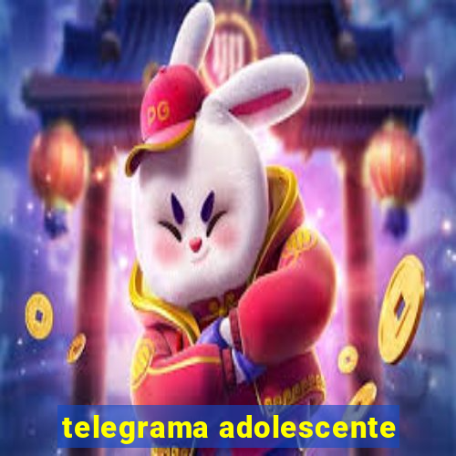 telegrama adolescente